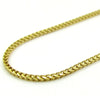 10K Yellow Gold 4MM Hollow Franco Chain