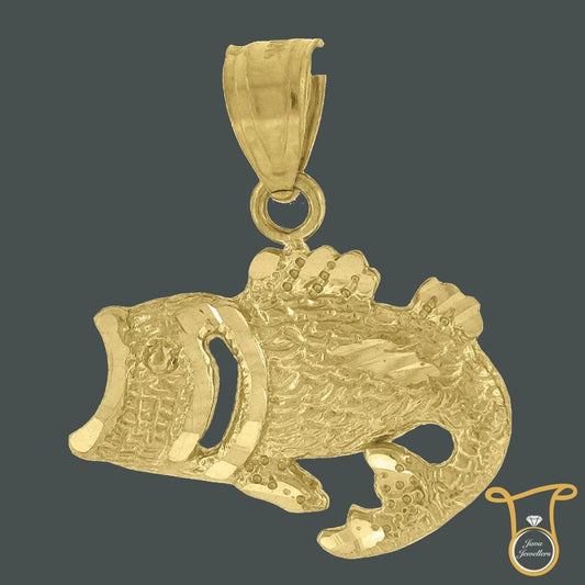 10kt Yellow Gold Animal Fashion Charm Pendant